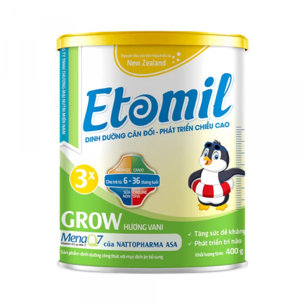 Sữa tăng chiều cao ETOMIL 5X GROW 