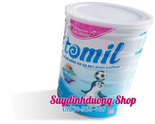 Sữa Etomil dành cho trẻ biếng ăn và suy dinh dưỡng