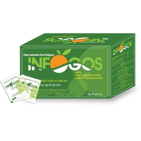 Infogos hỗ trợ điều trị táo bón