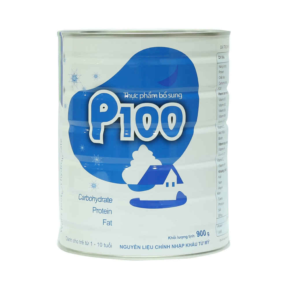 Sữa Cho Trẻ Ốm Yếu, Trẻ Suy Dinh Dưỡng Và Chậm Lớn P100 (Sữa công thức)
