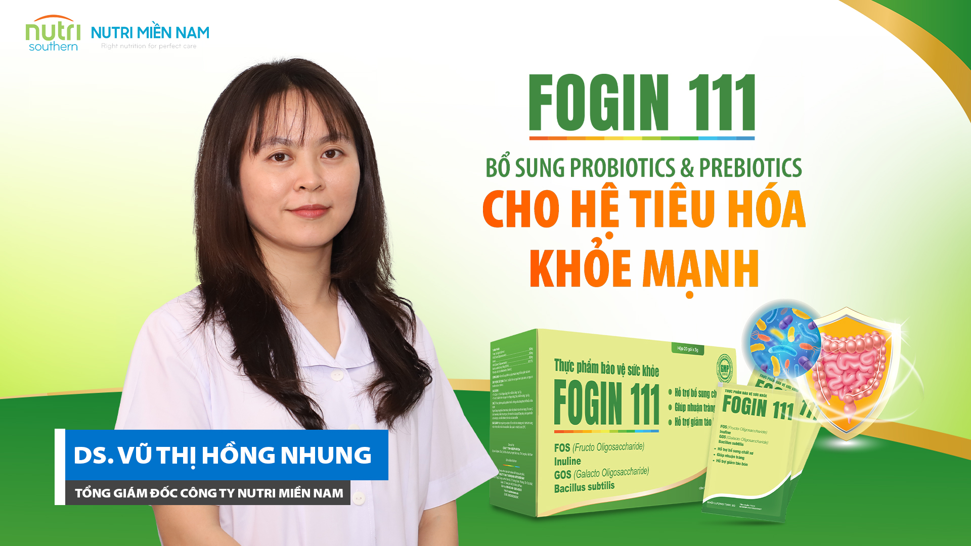 Phỏng vấn TGĐ Nutri Miền Nam ngày ra mắt sản phẩm FOFIN 111 tại Hội nghị khoa học Nhi Khoa 2023